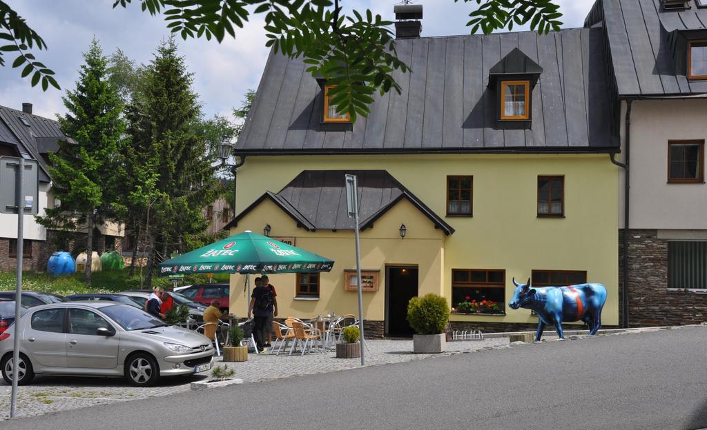 Penzion U Snehulaka Boží Dar Kültér fotó